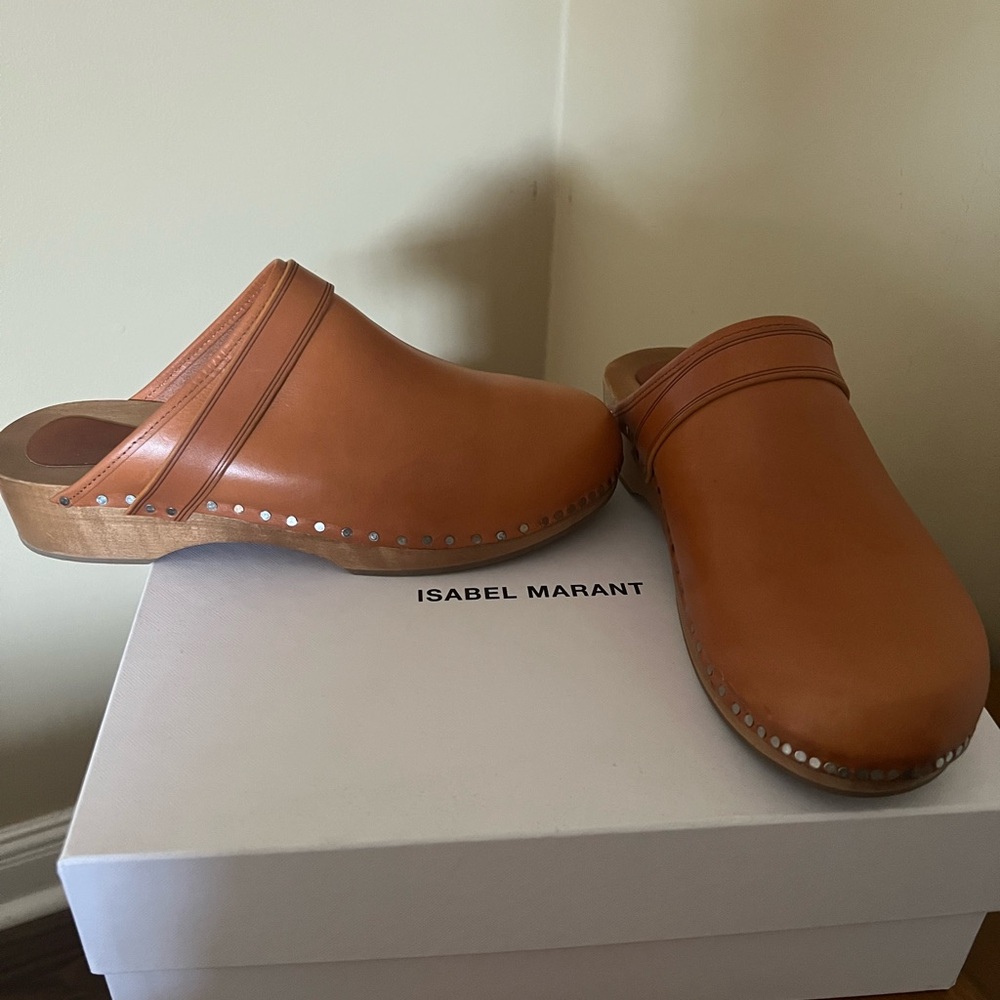 Isabel marant classic Woden clogs size 9/40